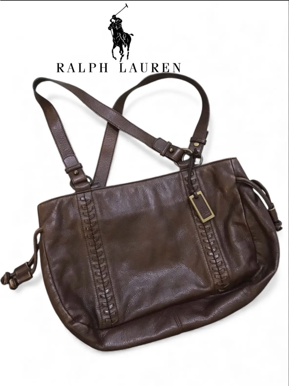 Polo Ralph Lauren Genuine Leather Handbag